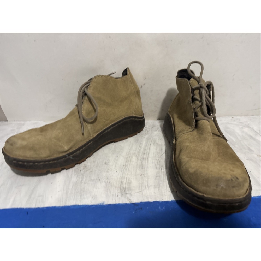 Chaco Paonia Desert Boot Mens 11 Tan Wool Blend Casual Outdoor Chukka J150127